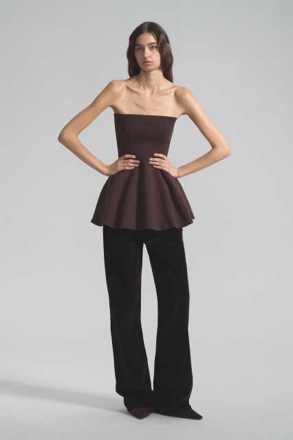 Lila top bandeau