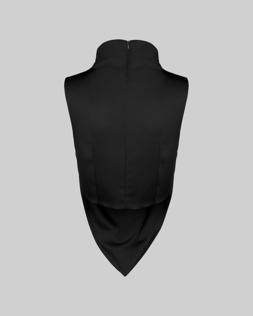 Топ из шелка асимметричный