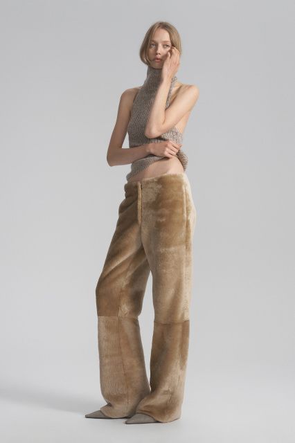 Alaska меховые брюки из мягкой овчины