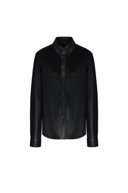 Leather shirt