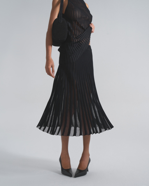 Naked lines skirt