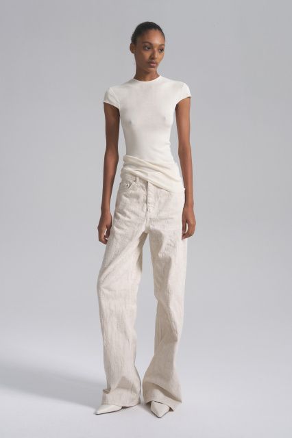 Brooke cashmere and silk t-shirt