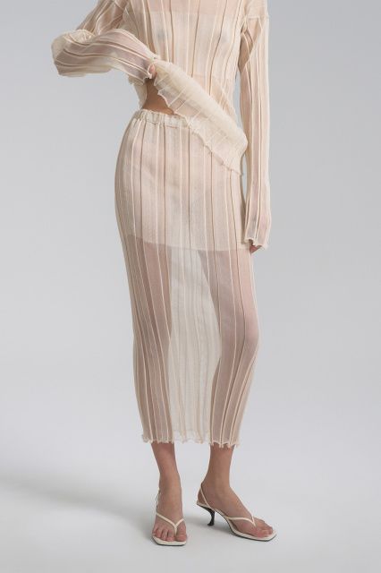 Undine Ribbed Skirt