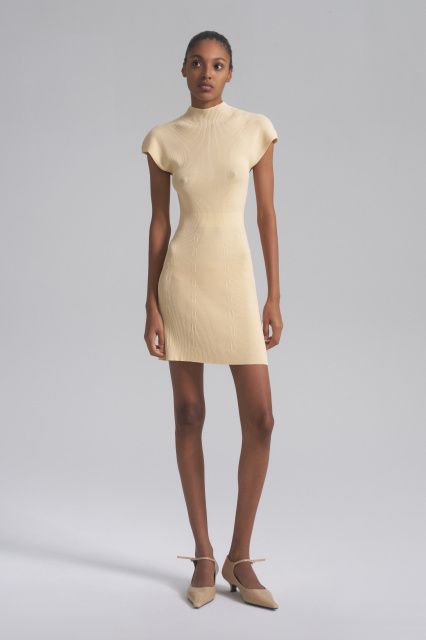 Kate ribbed knit dress