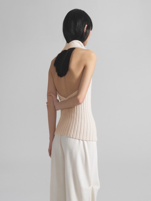 Yuna топ с открытой спиной