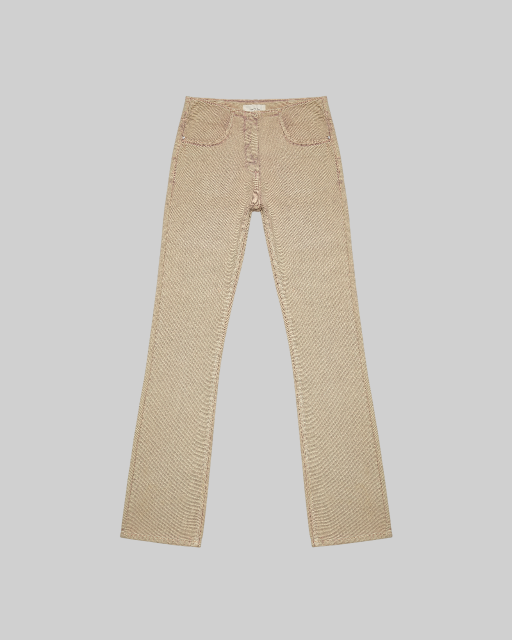 Кастинг джинсы с заниженной посадкой