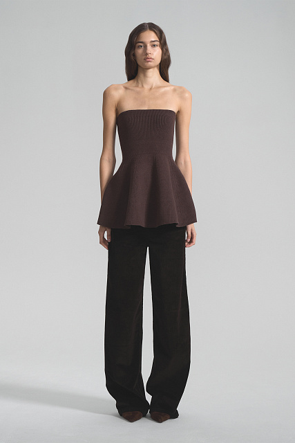 Lila top bandeau