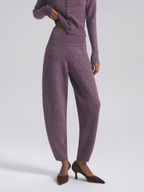 Агата брюки галифе из шерсти альпака