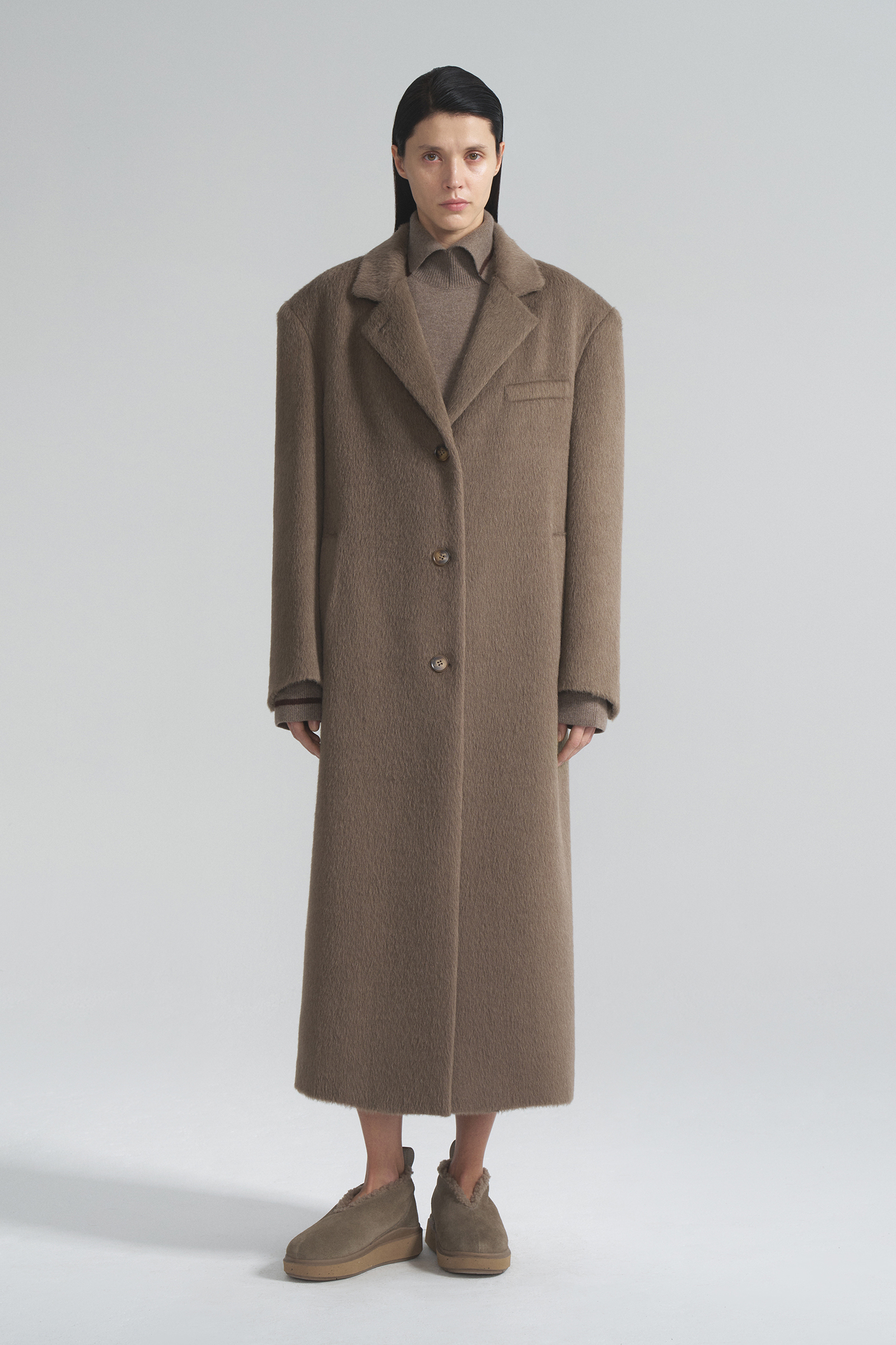 Alpaca Wool Coat