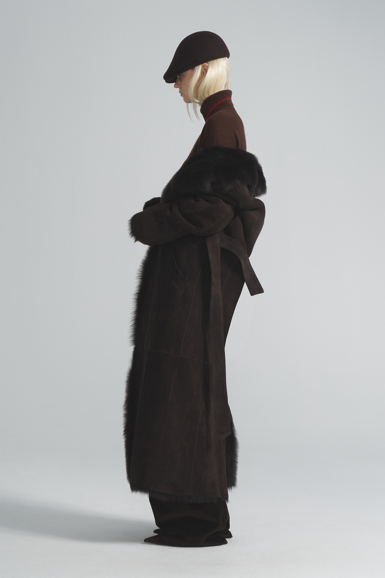 Coat made of Tuscan sheepskin